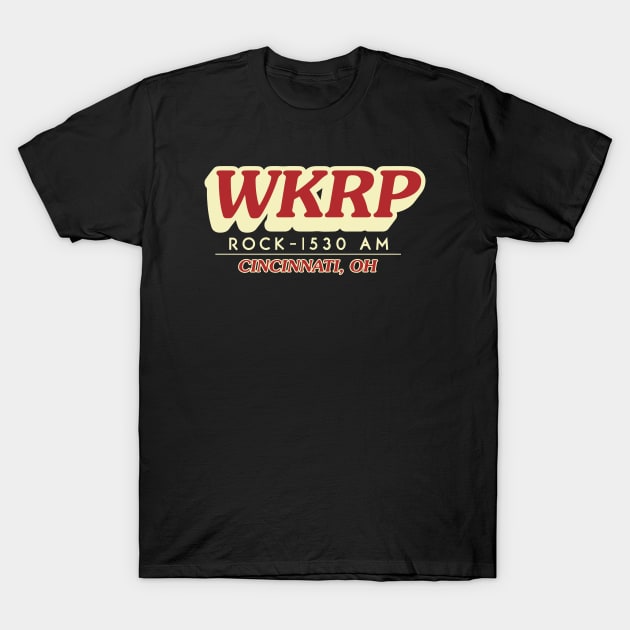 WKRP Cincinnati T-Shirt by kangaroo Studio